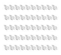 ifundom Bijoux de Manucure Feuilles en Métal 100 Pièces, Légers et Faciles à Ranger, Accessoires pour DIY et Voyages