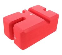 ifundom Bloc D'entraînement Rouge en Eva pour Banc de Développé Couché, Accessoire Multifonction D'assistance la Musculation à Domicile, Adapté aux Débutants et Athlètes Avancés