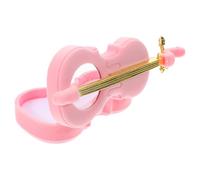 ifundom Boîte à Bijoux Élégante Violon Flocage Petite Boîte de Rangement Portable pour Boucles Oreilles Bagues et Colliers Coffret Léger et Compact pour Femme
