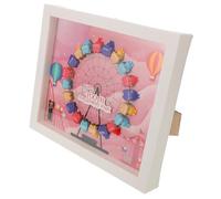 ifundom Boîte à Dents De Lait Forme De Roue Ferris Pour Souvenir Élégant Pour Première Dent De Garçon Fille Parfait Pour Et Papas