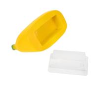 ifundom Boîte à Extérieure Banane Étanche Cache-clé Discret pour Jardin Pelouse et Patio