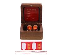 ifundom Boîte à Souvenirs en Bois et Verre pour Bébé Préservation du Cordon Ombilical et Premiers Cheveux, Coffret Élégant pour Showers ou Bureau