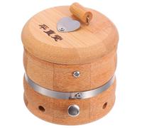 ifundom Boîte de Moxibustion avec Fonction de Déshumidification en Bambou Marron Portable Brûleur Pratique et Régulation de L'énergie Vitale pour Moxa