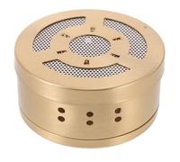 ifundom Boîte de Moxibustion Cuivre Épaissi pour Thérapie et Massage Du Corps Outil de Moxa Portable pour Personnes Âgées et Femmes Soins Traditionnels Chinois Froid et Humidité