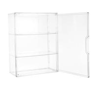 ifundom Boîte de Présentation Magnétique en Acrylique Transparente, Vitrine Empilable Élégante pour Miniatures, Rangement Sûr et Décor de Maison Moderne