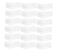 ifundom Boîte De Rangement Pour Jouets Transparente 120pcs Miniatures 30x40x82mm Protection Plastique Vitrine Organisateur De Stockage Conteneur Décoratif