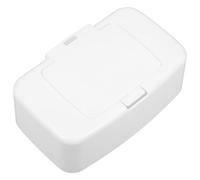 ifundom Boîte Distributrice de Lingettes Humides en Pp Blanc Couvercle Rechargeable Portable pour Salle de Bain et Chambre