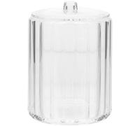 ifundom Boîte Porte-Cure-Dents en Acrylique Transparent avec Couvercle, Compacte et Facile à Ouvrir, pour Bureau et Salon