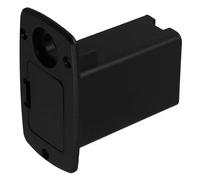 ifundom Boîtier Support Batterie en Plastique Noir Pile Basse 9v pour Compact et Portable Design Convivial, Accessoires Batterie pour Guitare Basse pour Pickups Actifs