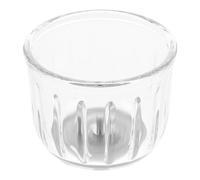 ifundom Bol Verre de Remplacement pour Mixeur Alimentaire Résistant Chaleur avec Tampon Caoutchouc et Bol Mixeur Transparent Facile à Nettoyer Compatible Congélateur et Prolongateur de