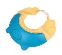 ifundom Bonnet de Bain Garçon Fille Étanche Réglable avec Visière Large Protection Oreilles et Yeux Chapeau de Shampooing Garçon Fille Accessoire Amusant et Confortable