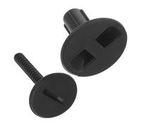 ifundom Boucle de Pied Noire pour Leash de Surf Bouchon de Corde de Jambe pour Planche de Surf et Canoë Accessoire de Sécurité Solide pour Sports Nautiques et Stand Up Paddleboard