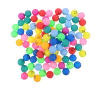 ifundom Boules de Bingo Numérotées 1-100 en Plastique Multicolores Accessoires pour Jeu Loto Couleurs et Tombola de Jouets de Fête Décoration de Soirée Bingo et Bal du Prix 100 Pièces
