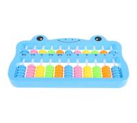 ifundom Boulier Chinois Éducatif en Plastique à 7 Perles Colorées, Outil Pédagogique Mathématiques pour Garçon et Filles, D’Apprentissage Scolaire Léger et Portable, Compteur de Perles