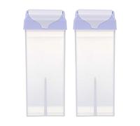ifundom Bouteilles de Cire Dépilatoire en Abs Blanc, Compactes et Faciles à Utiliser, 2 Pièces pour Usage à Domicile Salon, Design Simple et Pratique Couleur Aléatoire