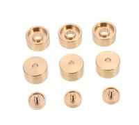 ifundom Boutons Pression Cuivre pour Trompette Accessoires Durables et Résistants à Usure Compatibles avec Instruments à Vent Pratique pour Musiciens