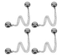 ifundom Boutons Pression Magnétiques Lot de 4 pour Ourlets de Pantalons, Accessoires Couture sans Couture, Fixation Discrète pour Vêtements Féminins