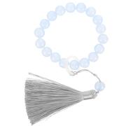 ifundom Bracelet Chapelet à Pompons en Verre Délicat, Chapelet Musulman Portable, Présent Religieux pour Femmes, Accessoire de Prière et Souvenir de Voyage, Taille Unique