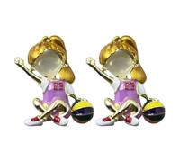 ifundom Broche Ballerine en Alliage 2 Pièces pour Femmes Épingle à Vêtements Décorative pour Pull et Cardigan Accessoire Mode Polyvalent pour Tenue Décontractée et Sportive