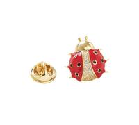 ifundom Broche Mini Insecte en Métal Épingle de Col Femme Motif Sept Points Petite Taille Accessoire Léger pour Chemise et Veste pour Réunions et Fêtes