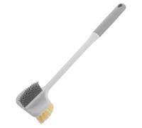 ifundom Brosse à Pied avec Exfoliation Douce à Long Manche en Plastique et Silicone et Nettoyage sans Effort pour Femmes Enceintes à Domicile