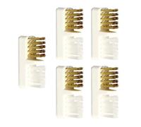 ifundom Brosse de Nettoyage 5 Pièces pour pour Ponceuse à prolonger la durée de vie des embouts en Fil de Cuivre Multifonctionnelle Nail Art