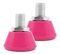 ifundom Butées de Patins à roulettes Réglables en Caoutchouc 1 Paire Vis 5/8 Pouces, Accessoire de Frein pour Patins à roulettes, Butées de Pied Remplaçables pour Arrêt Rapide et Usage