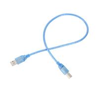 ifundom Câble USB sans Nœuds pour Piano Électrique et Batterie Électronique, Cordon Tressé en Alliage Bleu, Transmission Stable pour Instruments de Musique