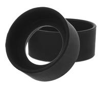 ifundom Cache Oculaire Facile à Utiliser en Caoutchouc Noir 2pcs Protège Yeux Réduit L'éblouissement pour Oculaire Microscope 34-37mm en Laboratoire