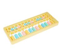 ifundom Cadre de Comptage Scolaire en Plastique Jaune 13 Barres 7 Perles pour Garçon et Filles, Outil d'apprentissage des Mathématiques, Éducatif pour Élèves du Primaire et Calcul Mental