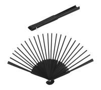 ifundom Cadre en Bois Foncé pour Ventilateur Pliant Soi-même 2pcs, 25 Branches, Facile à Assembler, Résistant la Déformation, pour Projets d'art et Éventails à Main