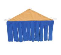 ifundom Cage Angle pour Hamster et Petits Animaux Tente Douillette pour Cochon Rat et Souris Abri et Hamac Pratique Décor de Coin pour Animaux de Compagnie Foncé