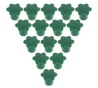 ifundom Capuchons de Protection en PP Solide et Élégants 12 Pièces pour Tiges de Bambou pour Clôtures de Jardin et Balises de Chemin en Extérieur