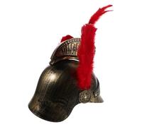 ifundom Casque de Cosplay de Soldat Romain en Taille Unique Casque Médiéval Léger en Plastique Solide Accessoire de Costume pour Fêtes Représentations Historiques et Spectacles