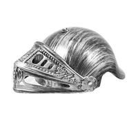 ifundom Casque de Cosplay Guerrier Romain Léger Plastique Accessoire de Costume Militaire pour Fête et Carnaval Décoration Casque de Théâtre pour Garçons