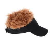 ifundom Casquette de Baseball avec Postiche Amusante pour Hommes Chapeau de Protection Solaire Taille Unique Chapeau Sportif Extérieur Accessoire de Cosplay Sorties en Plein Air