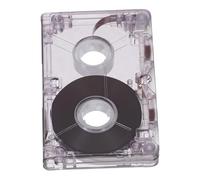 ifundom Cassette Audio Vide Transparent Enregistrement DIY Messages Musique Interview Bande Magnétique Rétro pour Créations Personnalisées