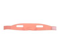 ifundom Ceinture de Lifting Visage Visage Raffermi et Sculpté en Silicone Rose, Bande Amincissante Anti-relâchement des Muscles Faciaux, Élimine le Double Menton
