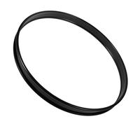 ifundom Cerclage de Tambour en Fer Noir 16 Pouces pour Grosse Caisse et Percussion, Améliore la Qualité Sonore, Installation Facile, pour Studio D'enregistrement