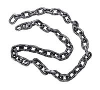 ifundom Chaîne de Simulation en Plastique 2 M pour Décoration Halloween et Carnaval, Accessoire Réaliste de Chaîne de Prisonniers pour Costume Fête, Guirlande Légère à Maillons