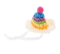 ifundom Chapeau Serpent Miniature Tricoté Main pour Petit Animal De Compagnie Coiffe Décorative