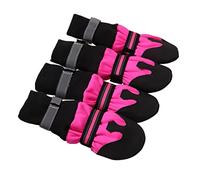 ifundom Chaussures pour Chien Extérieur Élégantes pour Chien Chaussures De Marche Antidérapantes pour Confortables pour Portant du Rose XXL