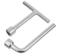 ifundom n Acier Inoxydable Triangulaire 2 Pièces | Engagement Antidérapant, Résistance à Corrosion, , pour Poteaux D’éclairage et Maintenance