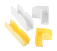 ifundom Clips de Fixation 4pcs en Plastique Antidérapants Accessoires Stabilisateurs Support Sécurisé Angle Droit et Plat pour Parc à Jeux Bébé