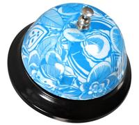 ifundom Cloche Imprimée pour Service de Réception Cuisine Sonnette d'Appel de Bureau et Restaurant pour Bar et Salle à Manger Style Aléatoire