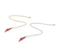 ifundom Collier Pendentif Pastèque Unisexe Chaîne Et Breloque Carte De Palestine, Bijoux D'été Confortables En Acier Inoxydable Pour Présents Et Occasions Spéciales