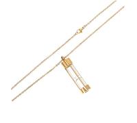 ifundom Collier Pendentif Urne Inoxydable pour Cendres Animaux Bijoux Commémoratifs Élégants pour Souvenirs de Animaux