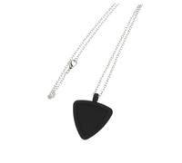 ifundom Collier Porte-médiators Silicone Double Face Forme de Cœur Rangement Pratique pour Médiators de Guitare Électrique Basse et Ukulélé Accessoire Organisateur pour Musiciens