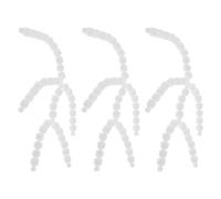 ifundom Corps de Marionnette Squelette 3 Pièces en Plastique 20Mm Articulations Réglables Tête Rotative pour Création de Poupées et Développement Motricité chez L'Garçon et Filles