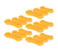 ifundom Correcteur de Jambes de Poulet en PVC pour Pattes d'oiseaux, Support Facile à Utiliser, 15pcs pour Canards et Caille, Favorise Une Croissance Saine